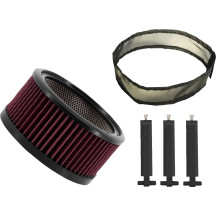 Big Power Filter Kit — Round, Black