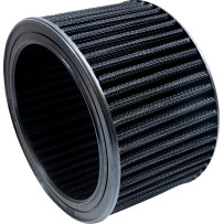 Replacement Air Filter — Round, Tall, Black