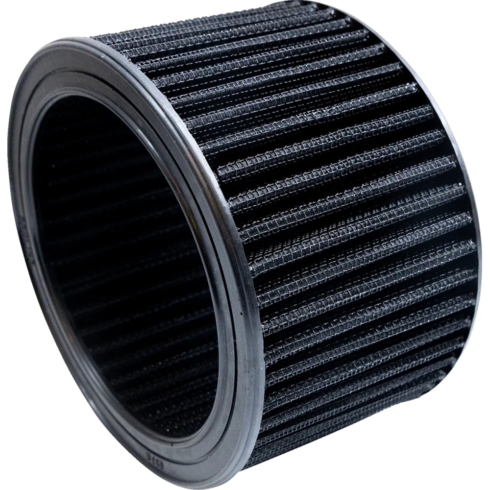 Replacement Air Filter — Round, Tall, Black