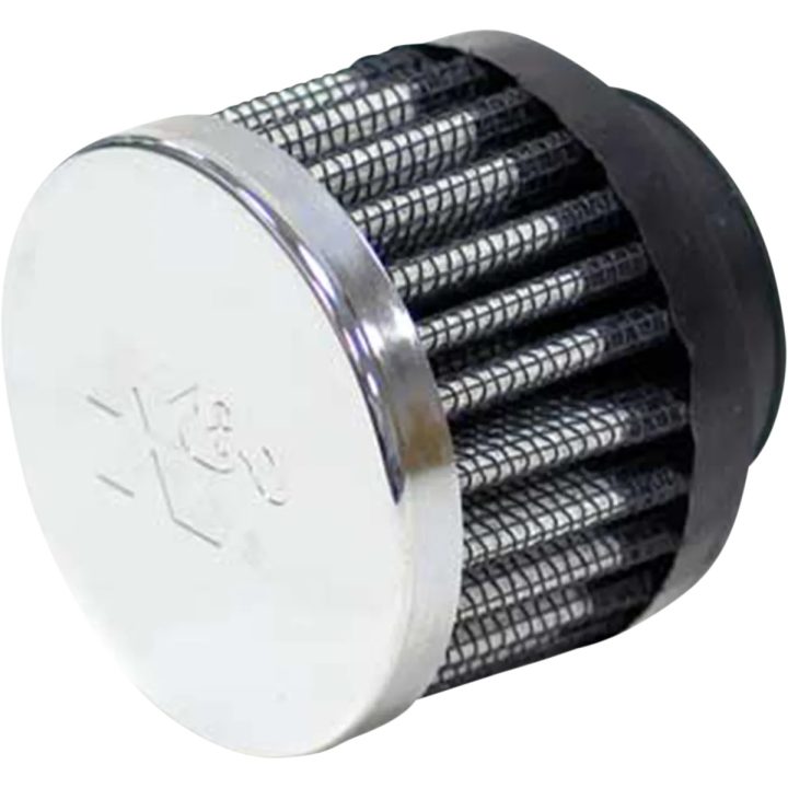 Elemento de filtro de repuesto para kits de respiradero del tanque de aceite — Tanque de aceite, Negro, Cromo, Plata