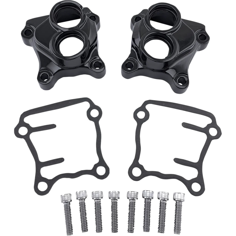 Lifter Cover — Pair, Black gloss