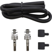 External Breather Kit for Assault Charge Air Cleaner — Assault Charge, Black