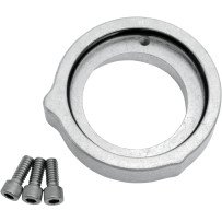 Air Cleaner Adapter — Mikuni fit, HSR 42/45, Silver