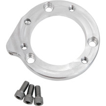 Air Cleaner Adapter — For S&S carburetors, silver