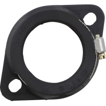 Adaptador de brida para carburador HSR — 42 mm de diámetro interior, negro