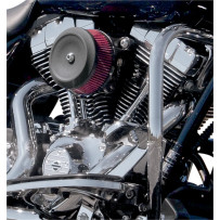 Stealth Air Cleaner Cover — black, powder-coated