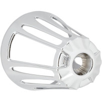 Monster Sucker Tapa del filtro de aire — Aluminio mecanizado, cromado