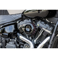 Stealth Air Cleaner Cover — Black, Gloss