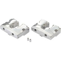 Tapa de Rocker Box — Aluminio pulido, Par