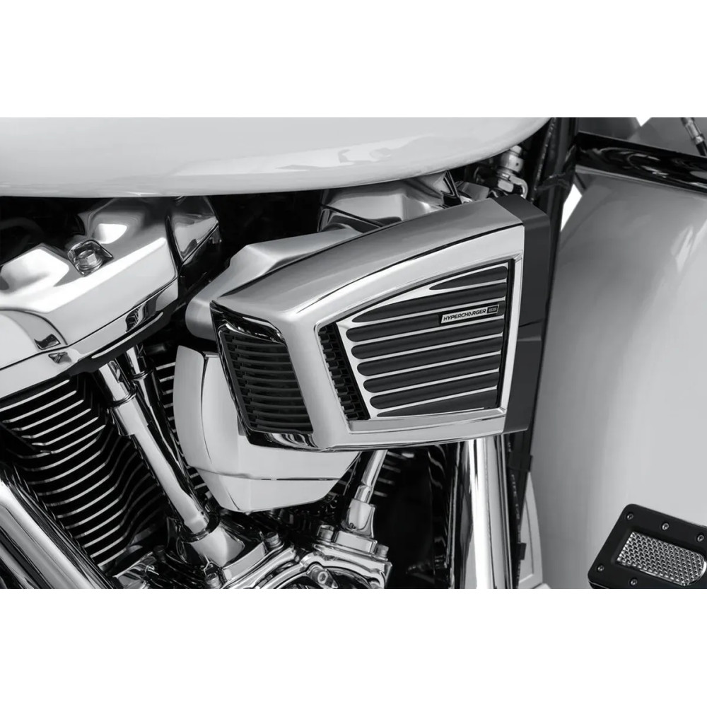 Classic Faceplate for Hypercharger ES™ — Black, Chrome