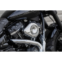 Stealth Air Cleaner Cover — Chrome, Aluminum