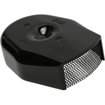 Stealth Air Cleaner Cover — fits S&S Stealth kit, Black, gloss
