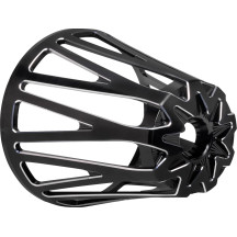 Cubierta de filtro de aire Monster Sucker — Aluminio billet, negro mecanizado, Crossfire