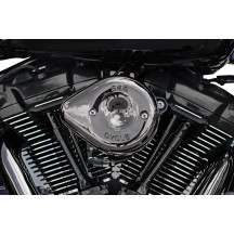 Stealth Teardrop Air Cleaner Cover — Lava Chrome