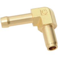 Fuel Inlet Fitting — 6.4 mm (1/4") fuel line, Gold