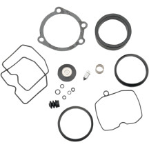 Carburetor Rebuild Kit for Keihin — For CV carburetors, Black