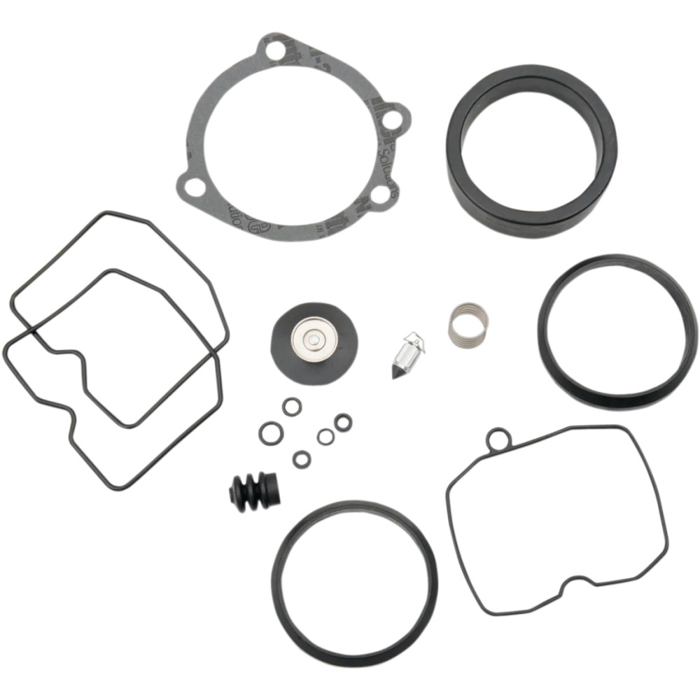 Carburetor Rebuild Kit for Keihin — For CV carburetors, Black
