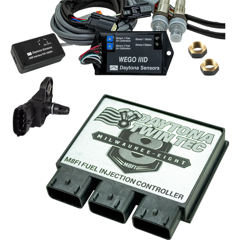 Fuel Injection Electronic Control Module Kit — 2 BAR, Black