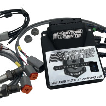 Auto-tune Electronic Fuel Injection Control Module Kit — Black anodized