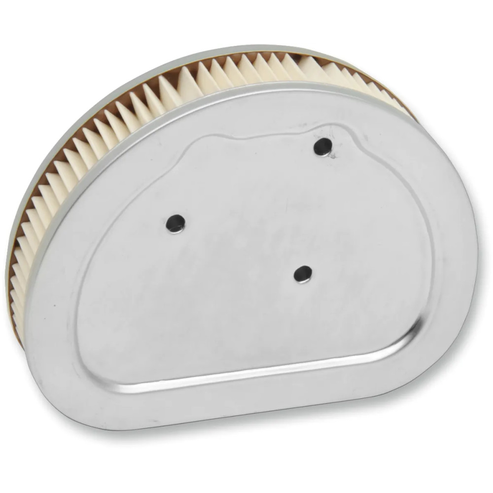 Replacement Air Filter — Paper media, unique shape, Silver, White