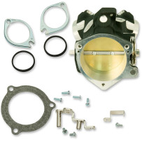 Throttle Hog Cable Operated Throttle Body Kit — 66 mm bore, black powder coat