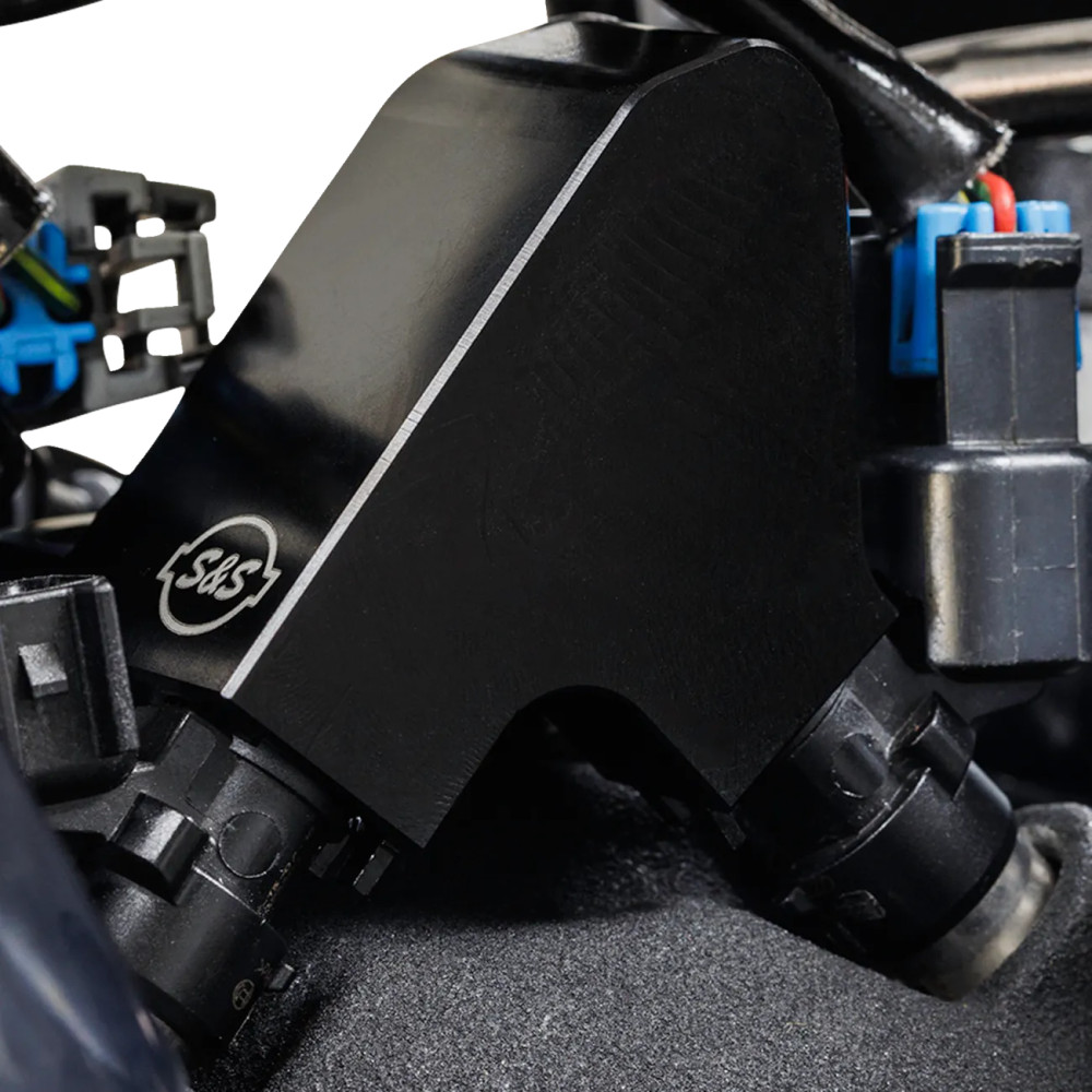 Kit de riel de combustible de reemplazo — negro anodizado, aluminio billet 6061, 160-0287