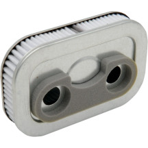 Replacement Air Filter — Silver, White