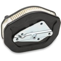 Replacement Air Filter — Black, Silver, White