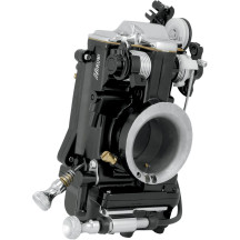 Mikuni Enrichener Cable Relocation Bracket Kit with Knobs — Chrome