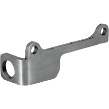 Econ Enrichener Cable Relocation Bracket — For HSR carburetors, Mikuni, Silver