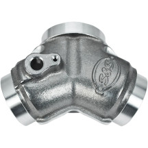 Spigot-Mount Intake Manifold — 4.94" cylinder length, 80" 89" 96" engine fitment, single bore