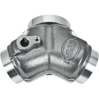Spigot-Mount Intake Manifold — 4.94" cylinder length, 80" 89" 96" engine fitment, single bore