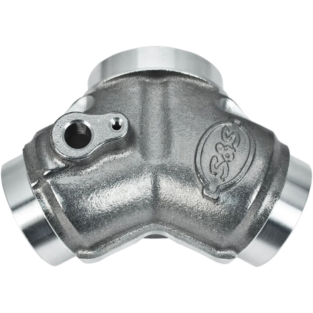 Spigot-Mount Intake Manifold — 4.94" cylinder length, 80" 89" 96" engine fitment, single bore