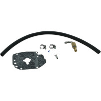 Retrofit Carburetor Fuel Line Kit — Super E/G, Black, Gray, Gold