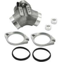 Manifold Conversion Kit — Size 341, fits 4.65" cylinders, natural finish