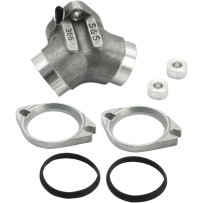 Manifold Conversion Kit — Size 341, fits 4.65" cylinders, natural finish