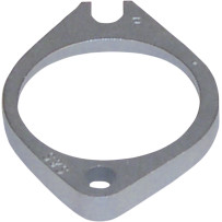 Intake Manifold Flange — Rear, Silver, Aluminum