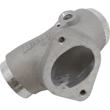 Colector de admisión — HSR 42/45/48 Carb, Twin Cam, Plata