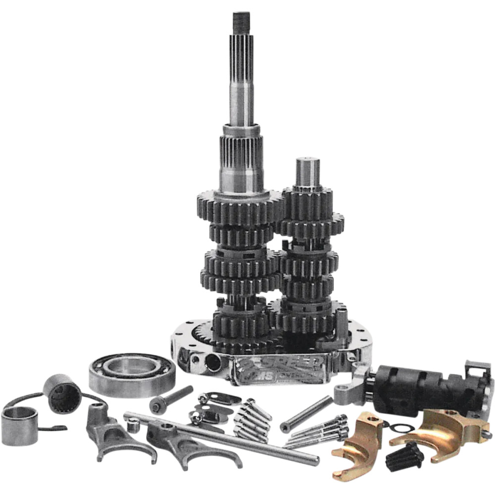 6-Speed Overdrive Super Kit — close-ratio, 2.94:1 1st gear, 0.86:1 6th gear