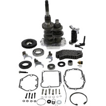 Direct Drive 6-Speed Gear Set — 3.24:1 1st, 0.86:1 6th, fits 5-speed cases