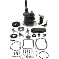 Direct Drive 6-Speed Gear Set — 3.24:1 1st, 0.86:1 6th, fits 5-speed cases