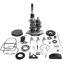 Direct Drive 6-Speed Gear Set — 6-speed, 3.24:1 1st, 0.86:1 6th