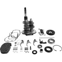 Direct Drive 6-Speed Gear Set — 1st gear 3.24:1, 6th gear 0.86:1