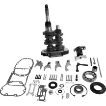 Overdrive 6-Speed Gear Set — 6-speed, 1st 2.94:1, 6th 0.86:1, Black