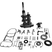 Overdrive 6-Speed Gear Set — 6-speed, 1st 2.94:1, 6th 0.86:1, Black
