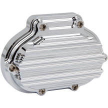 10-Gauge Transmission Side Cover — 6-hole mount, 6-speed transmission, Chrome