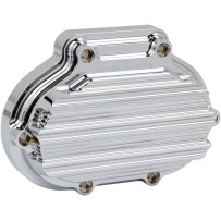 10-Gauge Transmission Side Cover — 6-hole mount, 6-speed transmission, Chrome