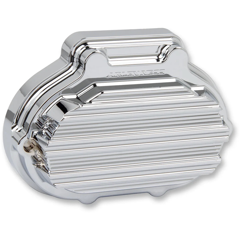 10-Gauge Transmission Side Cover — 6-hole, hydraulic, chrome