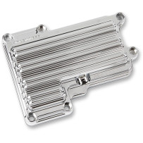 10-Gauge Top Transmission Cover — 6-hole mounting, Chrome