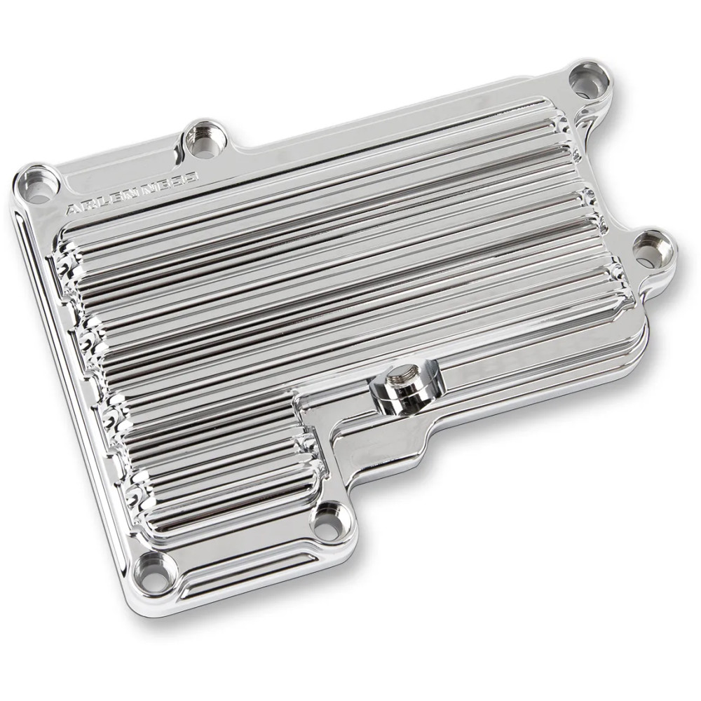 10-Gauge Top Transmission Cover — 6-hole mounting, Chrome